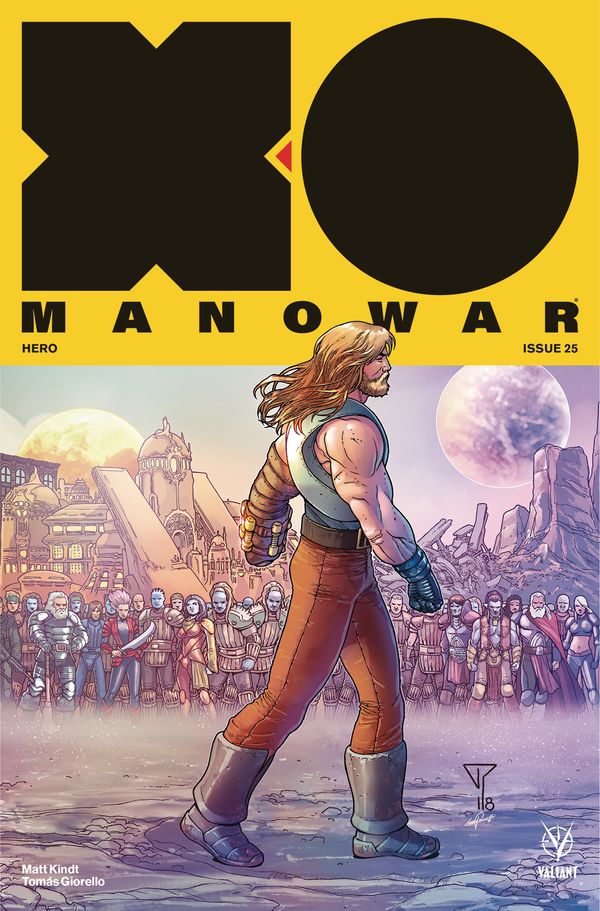 X-O Manowar (2017) #25 (20 Copy Cover Portela Interlockin)