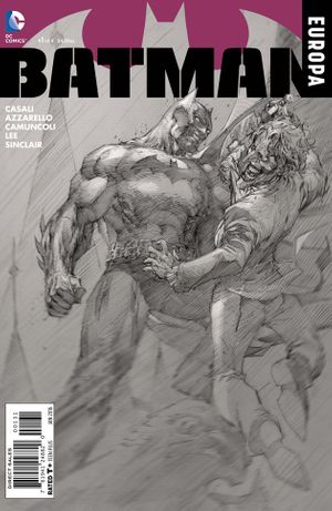 Batman: Europa #1 (Black &amp; White Variant Cover)