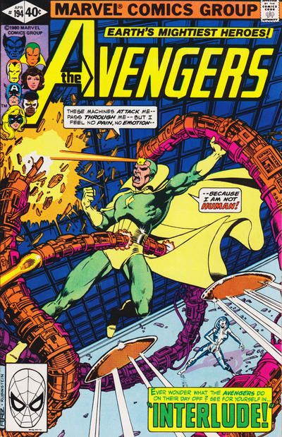 Avengers #194 Comic