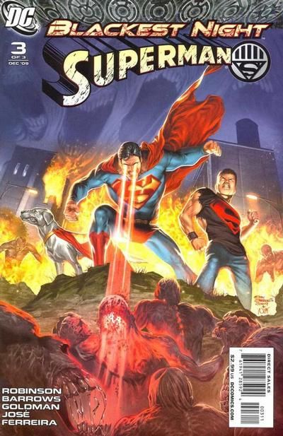 Blackest Night: Superman #3 Comic