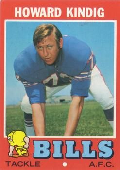 Howard Kindig 1971 Topps #33 Sports Card