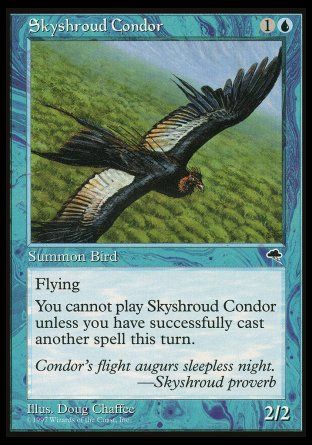 Skyshroud Condor (Tempest) Trading Card