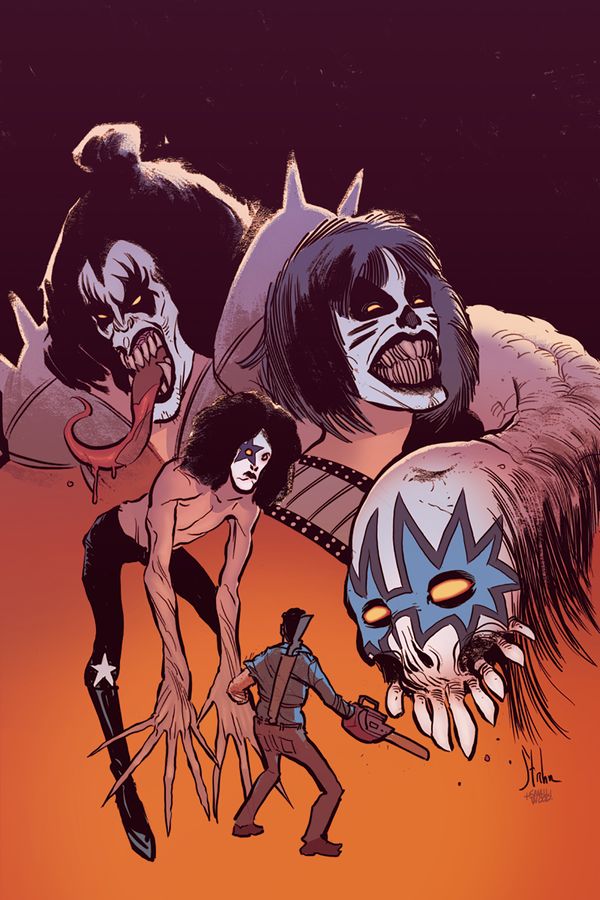 Kiss Army Of Darkness #1 (Cover G 40 Copy Strahm Virgin Cover)
