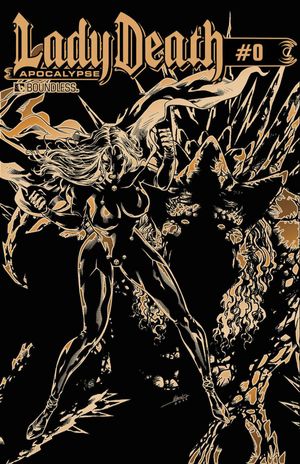 Lady Death Apocalypse  (Kickstarter Gold Leather Cover)