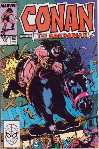 Conan the Barbarian #219 Comic