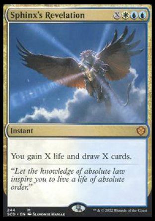 Sphinx's Revelation (Starter Commander Decks) Trading Card