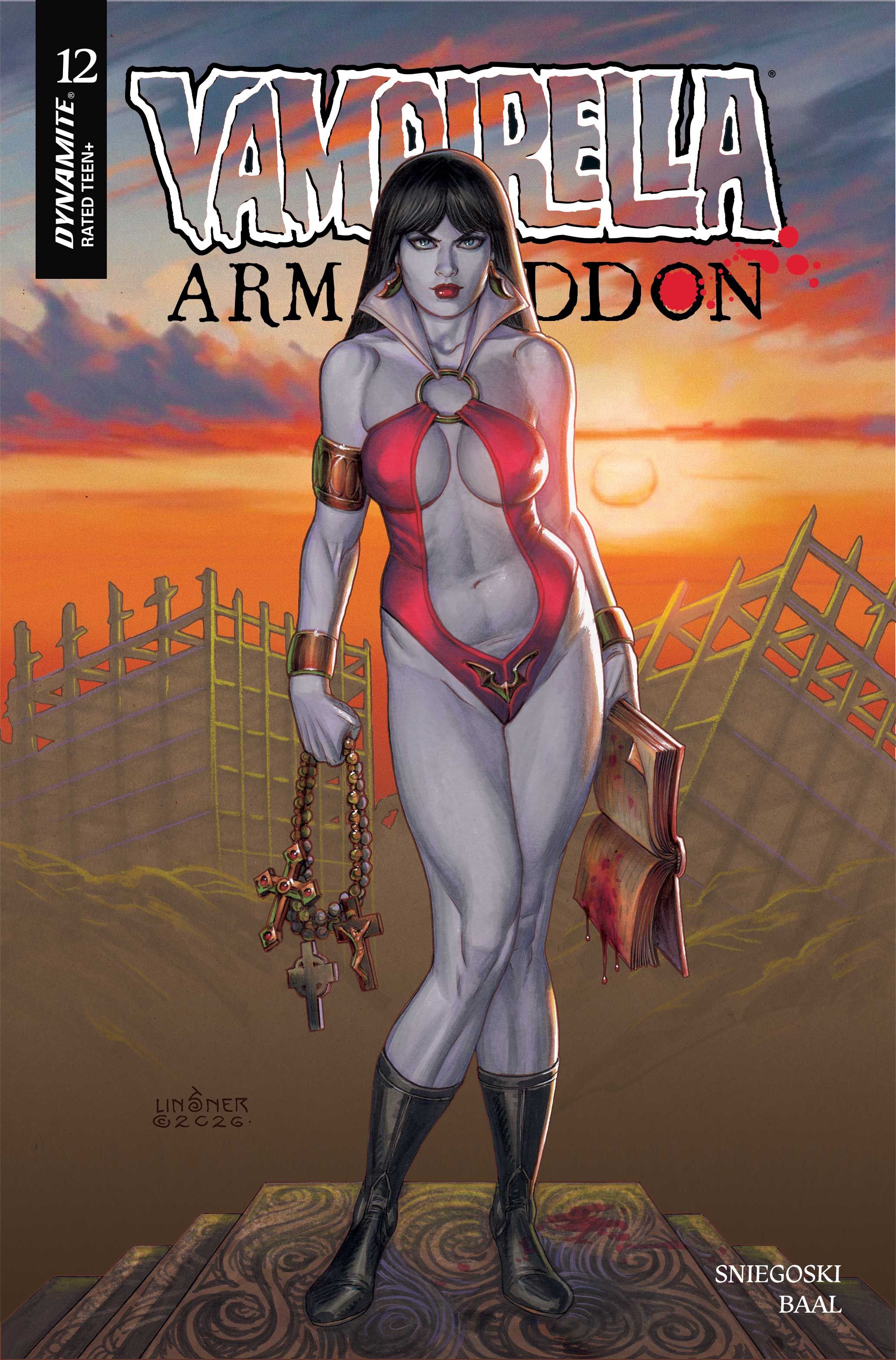 Vampirella Armageddon #12 (Cvr C Joseph Michael Linsner Variant) Comic