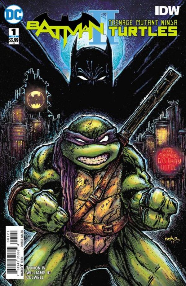 Batman/Teenage Mutant Ninja Turtles II #1 (Variant Cover)