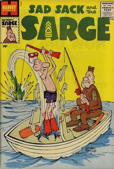 Sad Sack And The Sarge #16 Comic