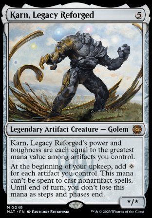 Karn, Legacy Reforged (March of the Machine: The Aftermath) Trading Card