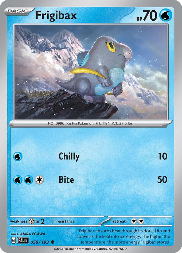 Frigibax (58/193) - Paldea Evolved