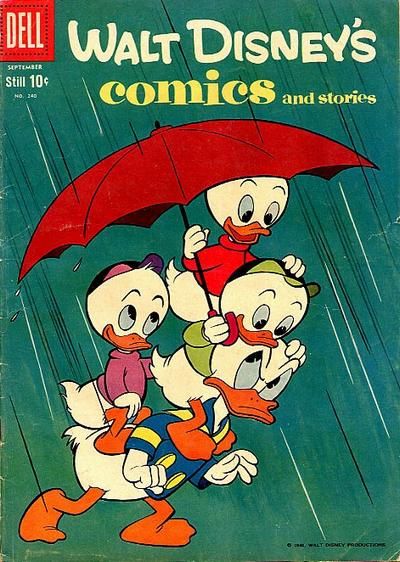 Walt Disney's Comics and Stories #240 Comic