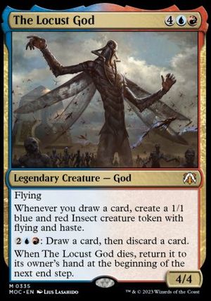 The Locust God (March of the Machine Commander Decks)