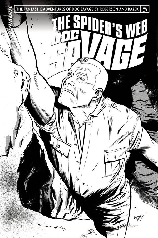 Doc Savage Spiders Web #5 (Cover B 10 Copy B&w Cover)