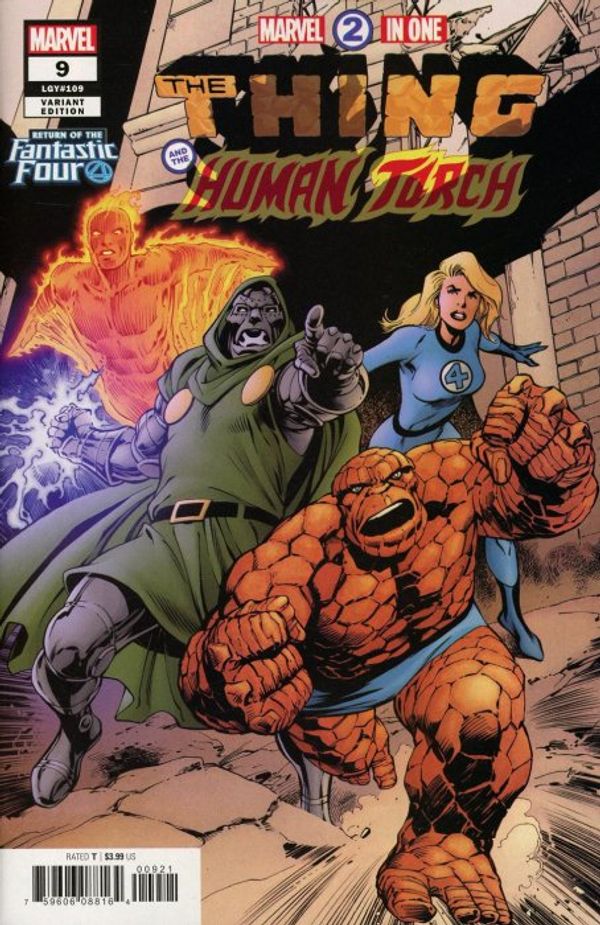 Marvel 2-In-One #9 (Davis Return Of Fantastic Four V)