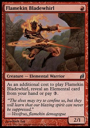 Flamekin Bladewhirl (Lorwyn) Trading Card