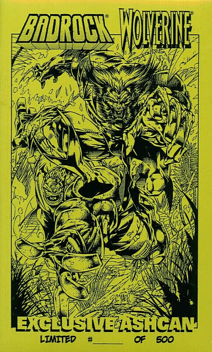 Badrock / Wolverine #Ashcan Comic