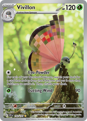 Vivillon (193/191) - Surging Sparks
