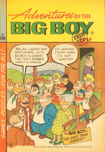 Adventures of Big Boy #108 [East] Comic