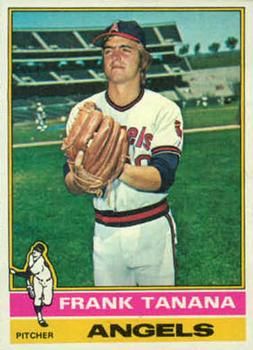  1986 Topps Baseball Card #592 Frank Tanana