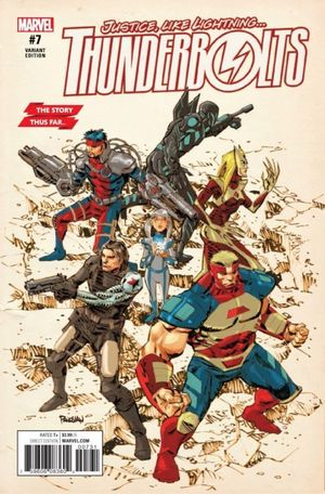 Thunderbolts #7 (Panosian Story Thus Far Variant)