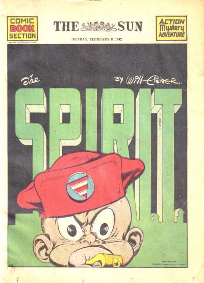 Spirit Section #2/8/1942 Comic