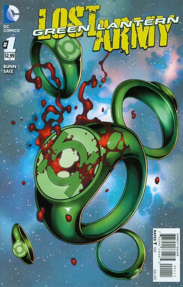 Green Lantern The Lost Army #1