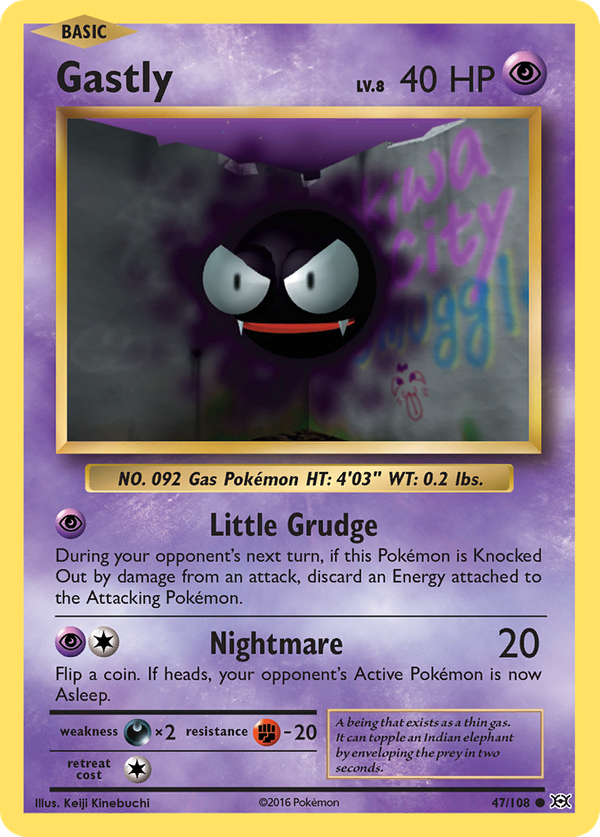 Gastly (47/108) - Evolutions