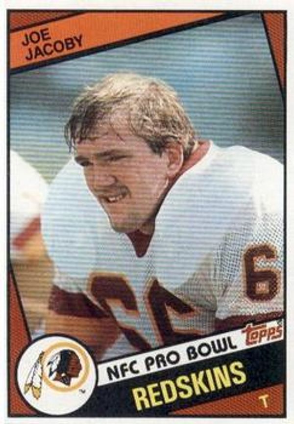 Joe Jacoby 1984 Topps #382