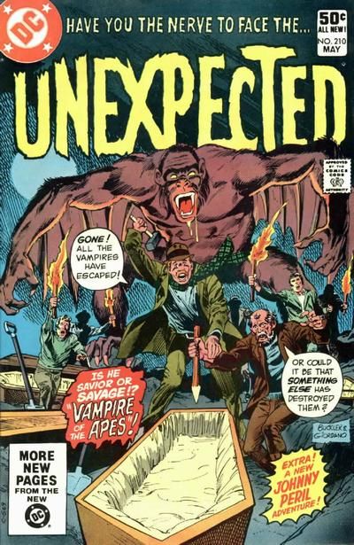 The Unexpected #210 Comic