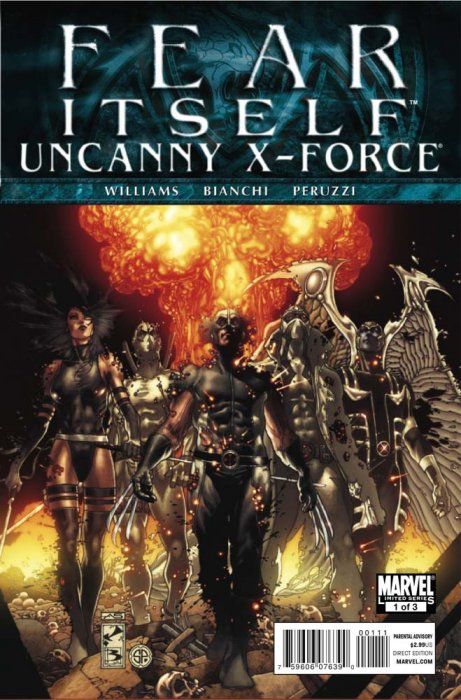 Fear Itself: Uncanny X-Force #1 Comic