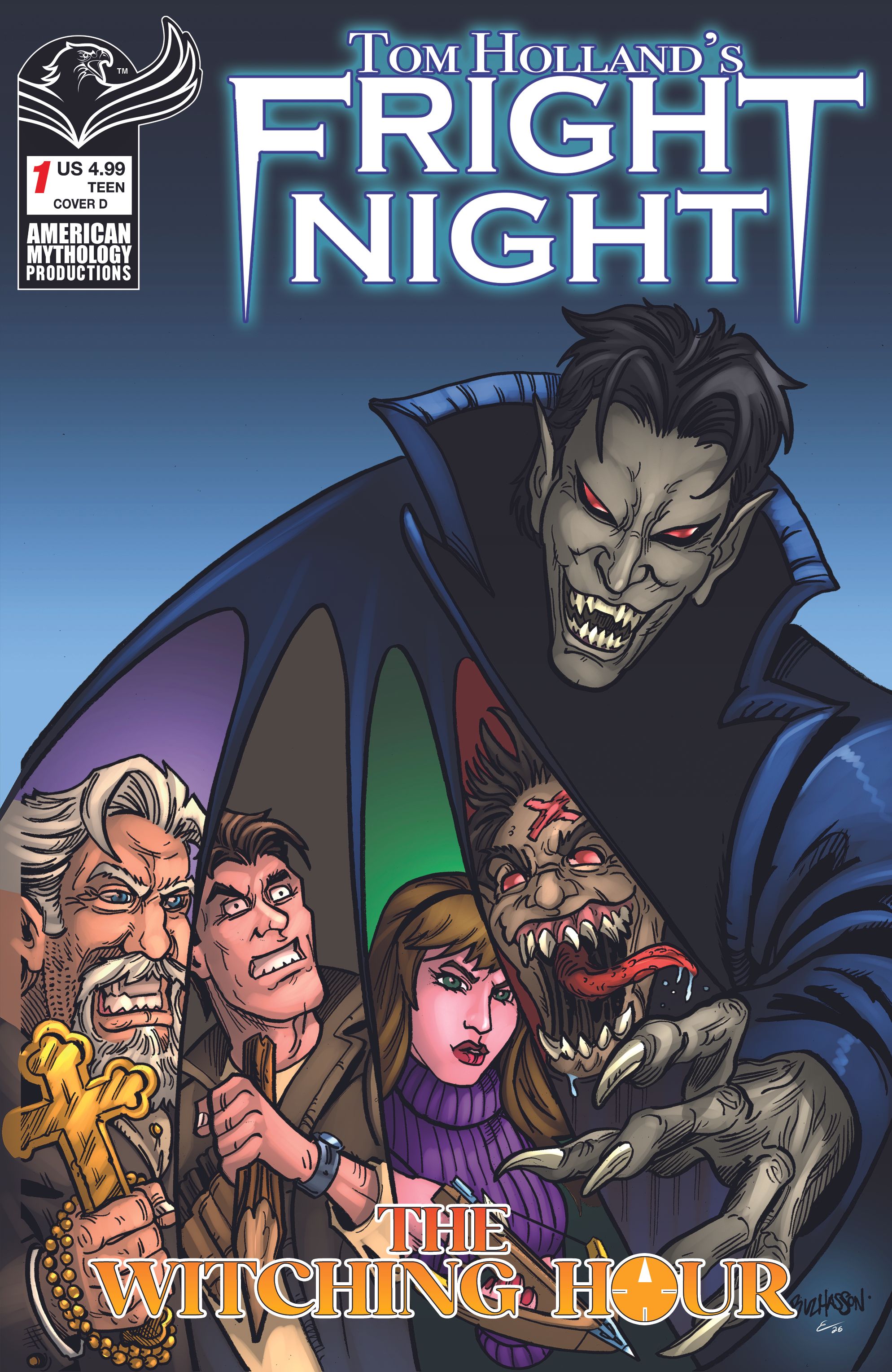 Fright Night Witching Hour #1 (Cvr D Buz Hasson Variant) Comic