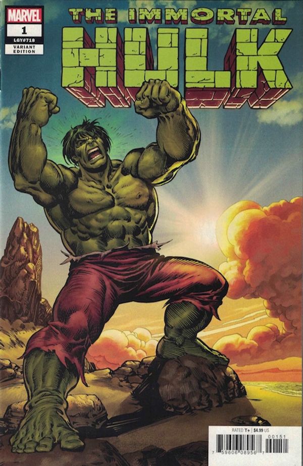 Immortal Hulk #1 (Buscema Remastered Variant)