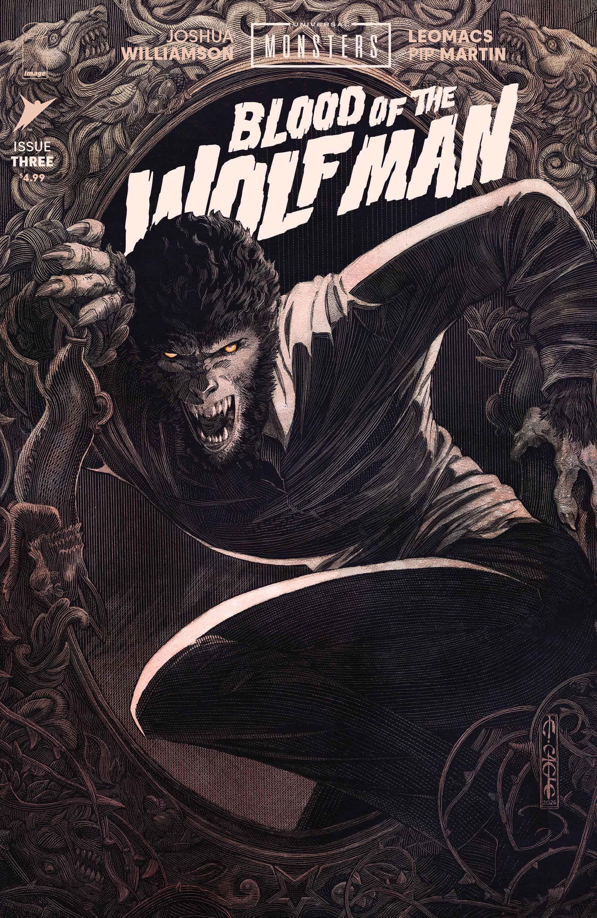 Universal Monsters Blood Of The Wolf Man #3 (Cvr B Evan Cagle Variant) Comic