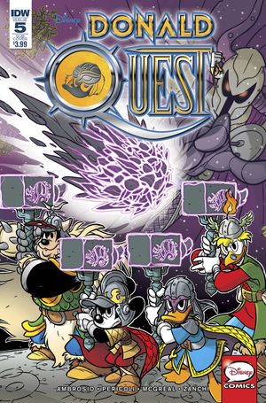 Donald Quest #5 (Subscription Variant)