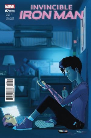 Invincible Iron Man #2 (Piper Variant)
