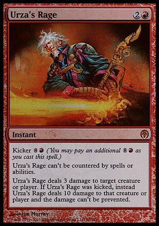 Urza's Rage (Phyrexia vs. The Coalition) Trading Card