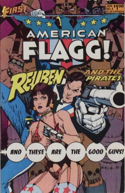 American Flagg #4 Comic