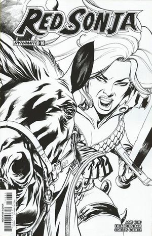 Red Sonja #16 (Cover F 10 Copy Mckone B&w Inc)