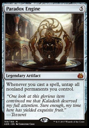 Paradox Engine (Aether Revolt) Trading Card