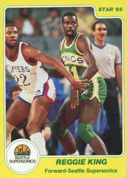 Reggie King 1984 Star #117 Sports Card