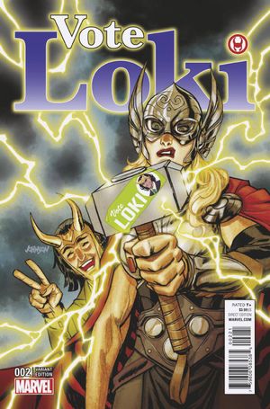 Vote Loki #2 (Dave Johnson Variant)