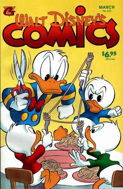 Walt Disney's Comics and Stories #610 Comic