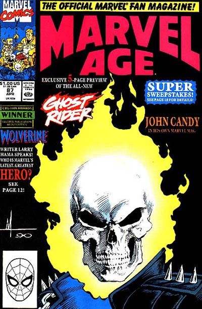 Marvel Age #87 Comic