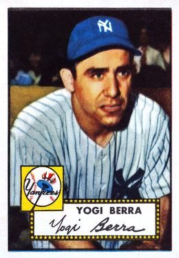 Yogi Berra Sports Card