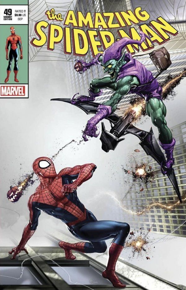 Amazing Spider-man #49 (Crain Variant Cover C)