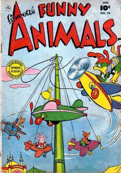 Fawcett's Funny Animals #74 Comic