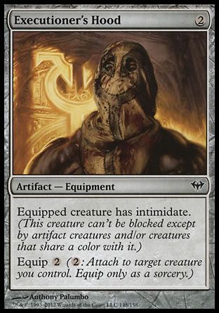 Executioner's Hood (Dark Ascension) Trading Card