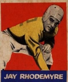Jay Rhodemyre 1949 Leaf #126 Sports Card