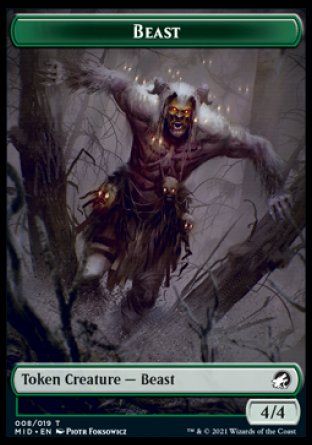 Beast (Innistrad: Midnight Hunt) Trading Card